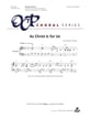 As Christ is for Us Two-Part choral sheet music cover